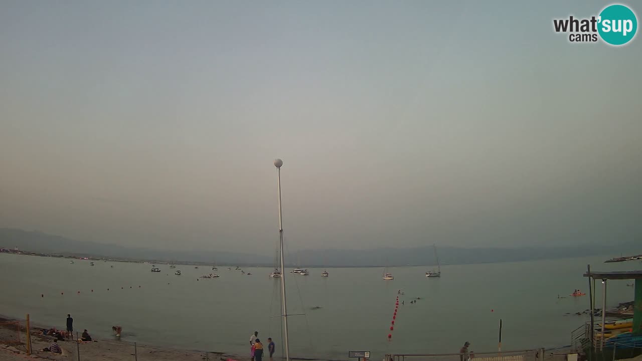 Webcam Cagliari Windsurf Club – Plage du Poetto en direct