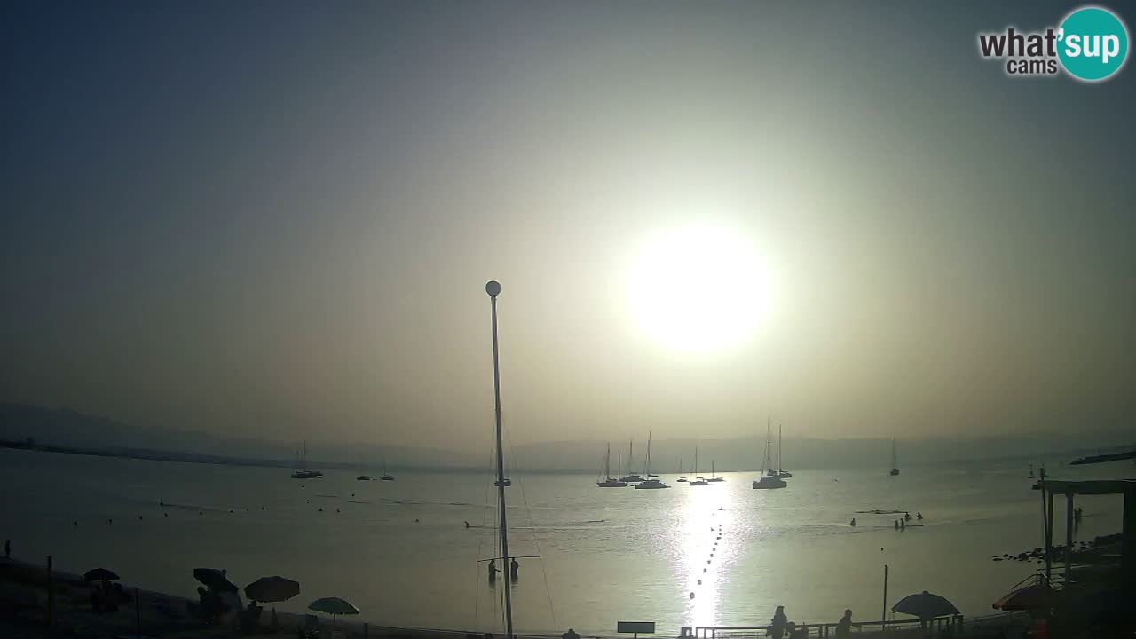 Webcam Cagliari Windsurf Club – Spiaggia del Poetto in diretta