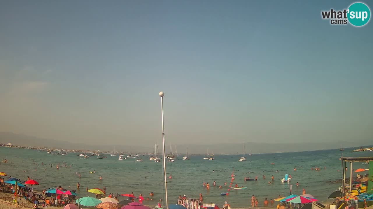 Webcam Cagliari Windsurf Club – Plage du Poetto en direct