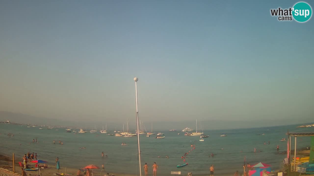 Webcam Cagliari Windsurf Club – Spiaggia del Poetto in diretta