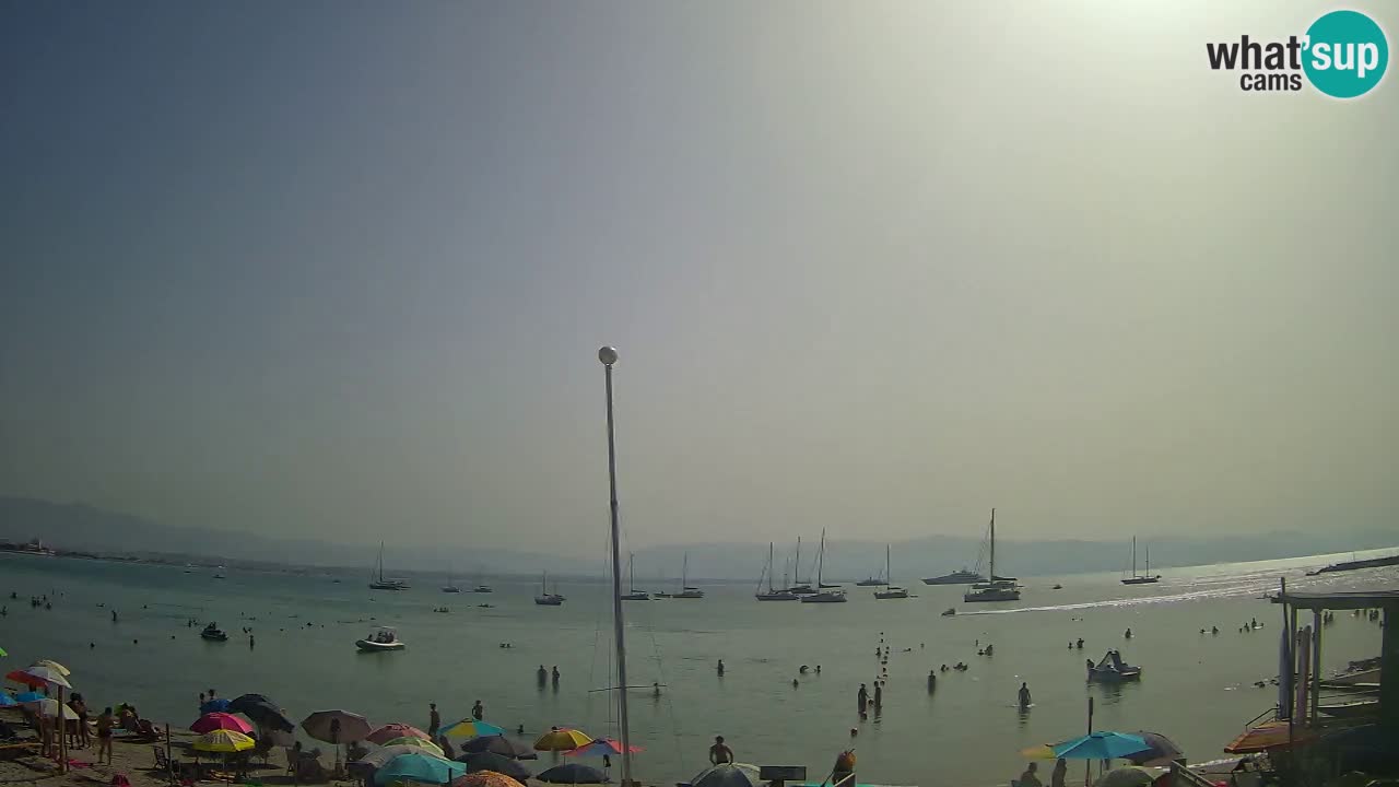 Webcam Cagliari Windsurf Club – Spiaggia del Poetto in diretta