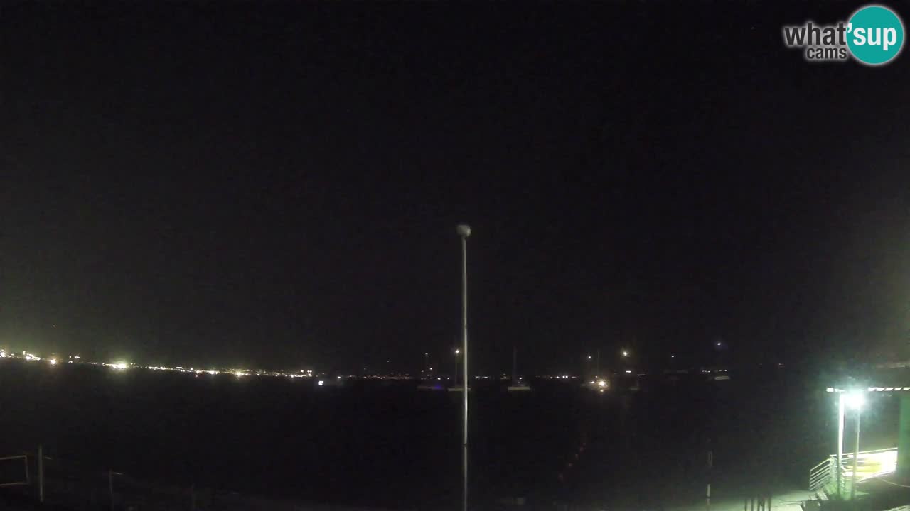 Webcam Cagliari Windsurf Club – Playa del Poetto en directo