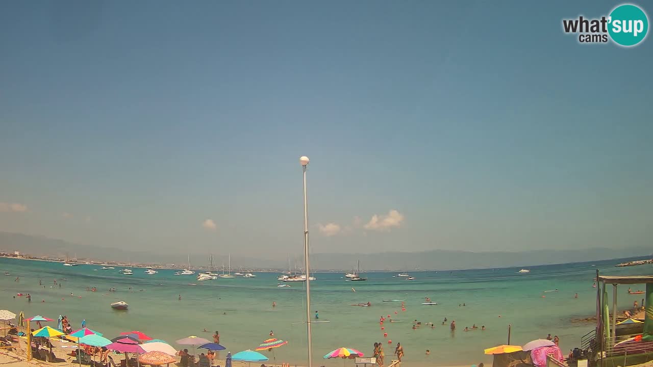 Webcam Cagliari Windsurf Club – Liveblick vom Poetto Strand