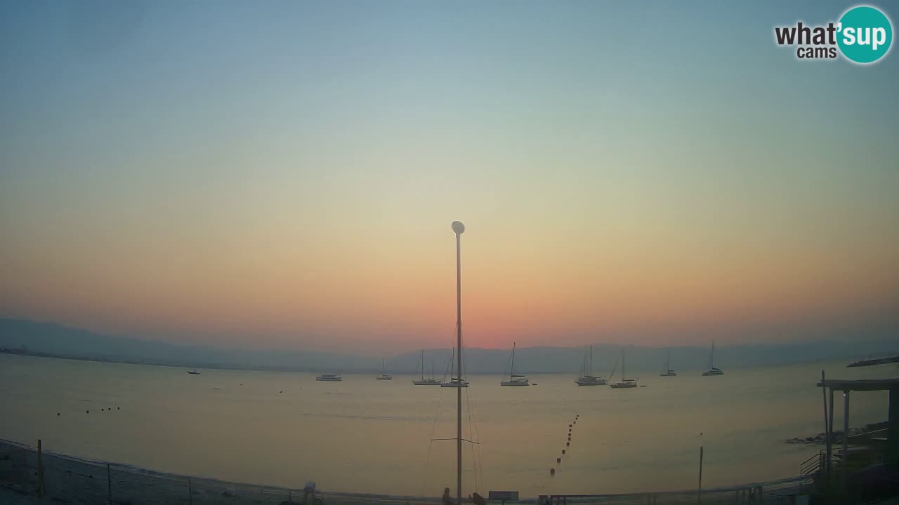 Webcam Cagliari Windsurf Club – Liveblick vom Poetto Strand