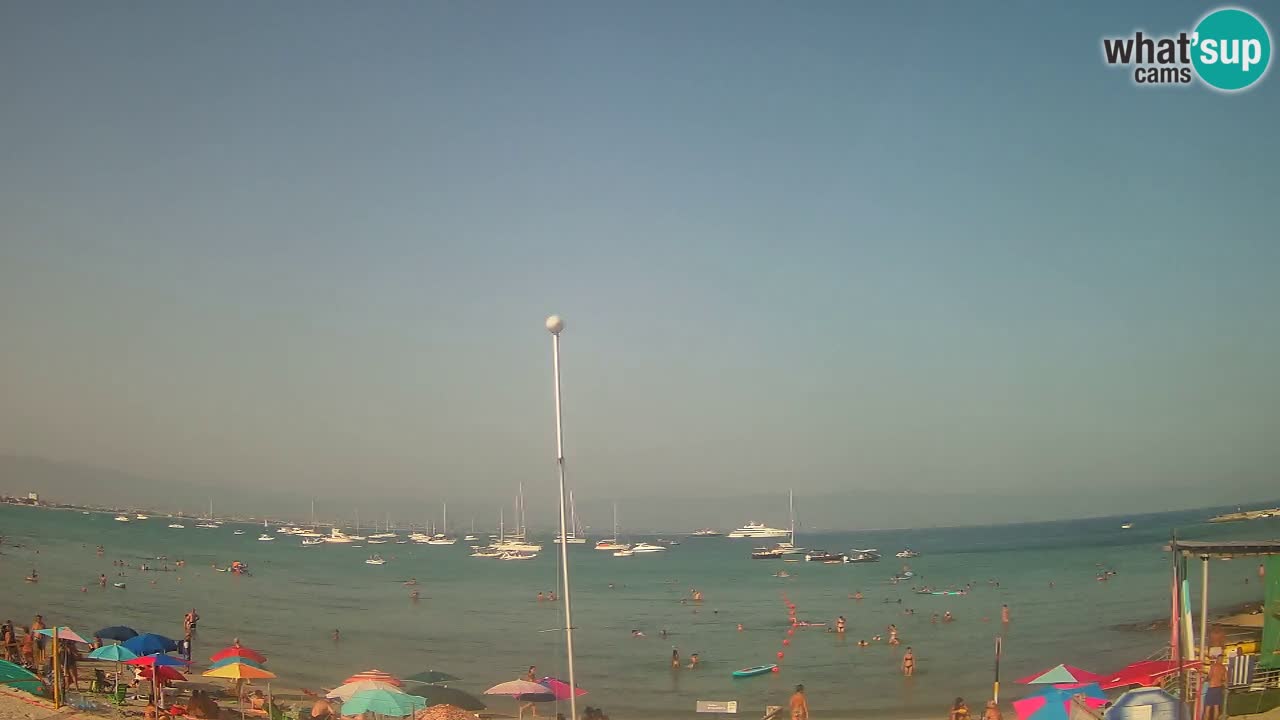 Webcam Cagliari Windsurf Club – Spiaggia del Poetto in diretta
