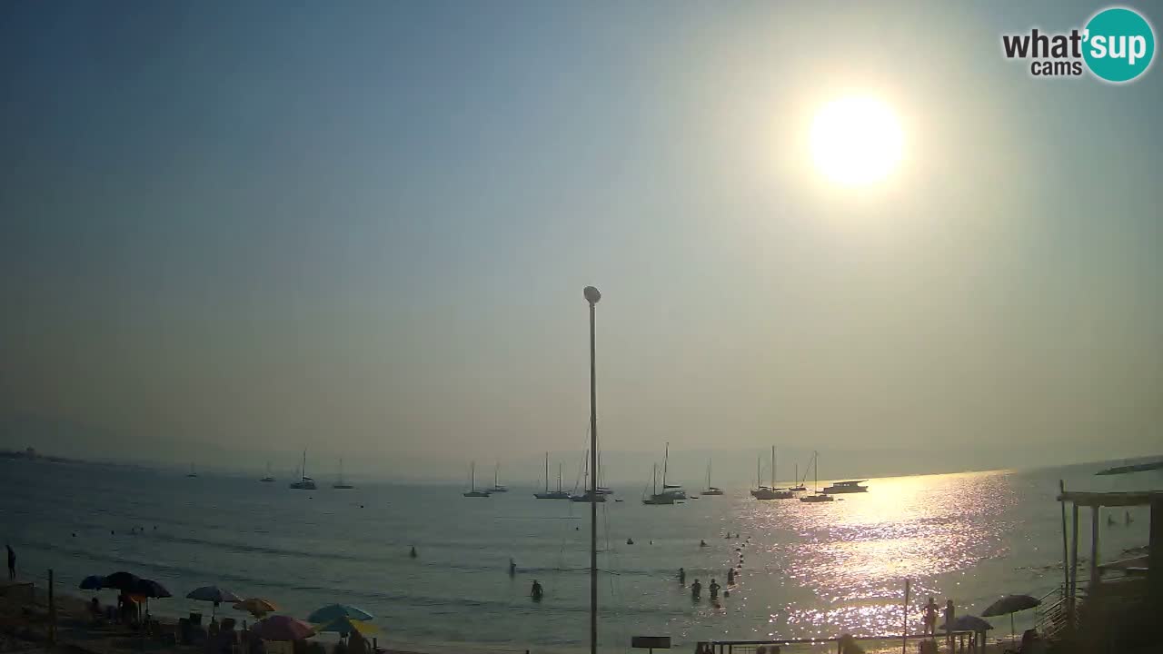Webcam Cagliari Windsurf Club – Liveblick vom Poetto Strand