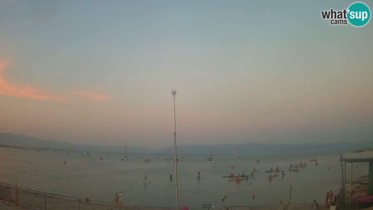 Webcam Cagliari Windsurf Club – Playa del Poetto en directo
