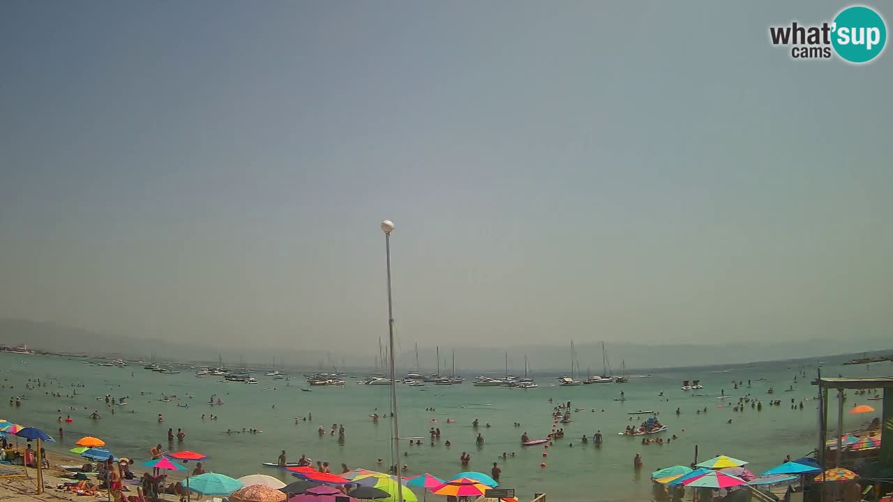 Webcam Cagliari Windsurf Club – Spiaggia del Poetto in diretta