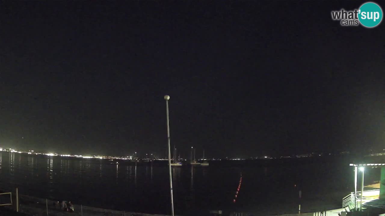 Webcam Cagliari Windsurf Club – Spiaggia del Poetto in diretta