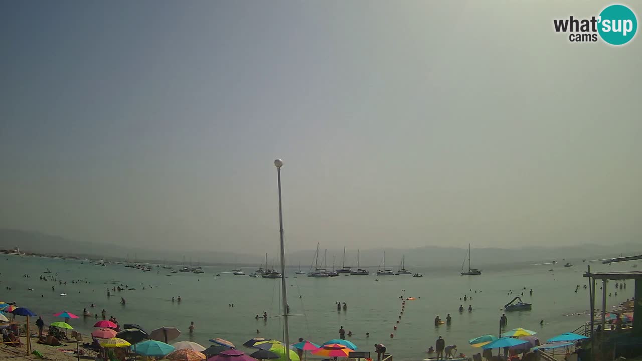Webcam Cagliari Windsurf Club – Liveblick vom Poetto Strand