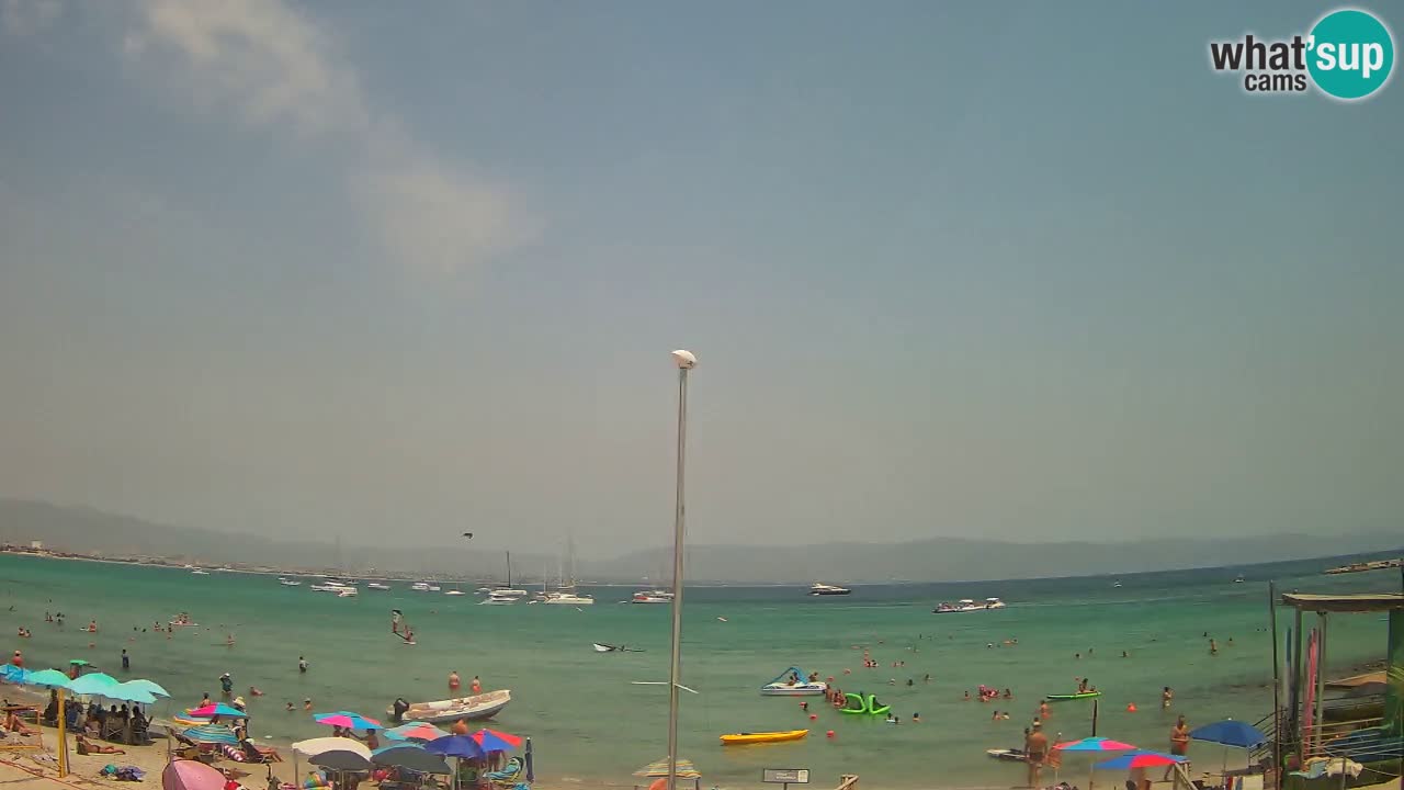 Webcam Cagliari Windsurf Club – Spiaggia del Poetto in diretta