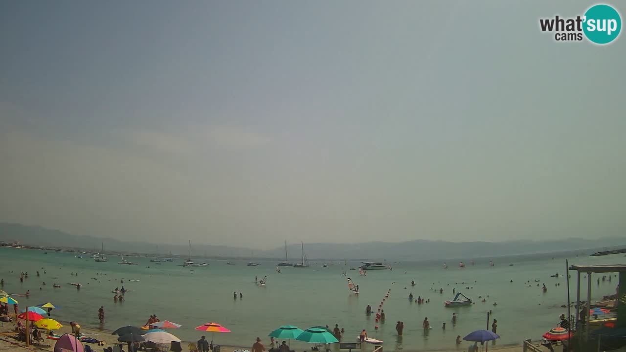 Webcam Cagliari Windsurf Club – Spiaggia del Poetto in diretta