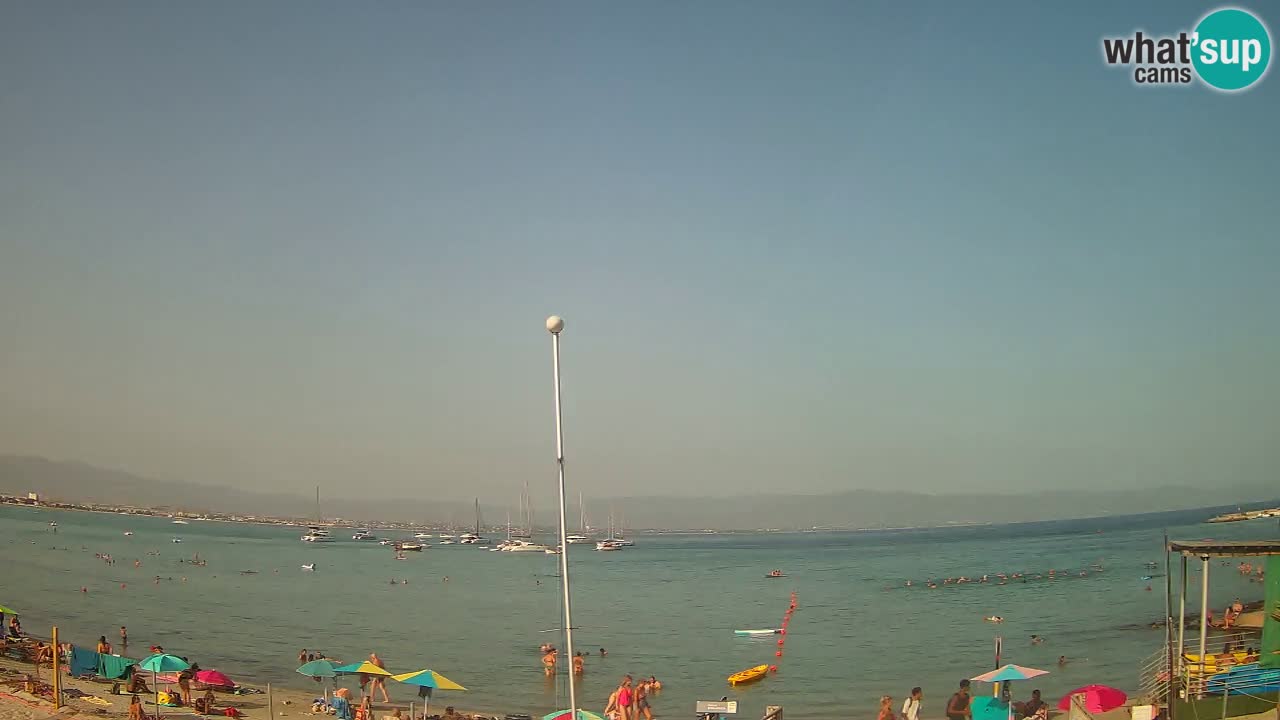 Webcam Cagliari Windsurf Club – Spiaggia del Poetto in diretta