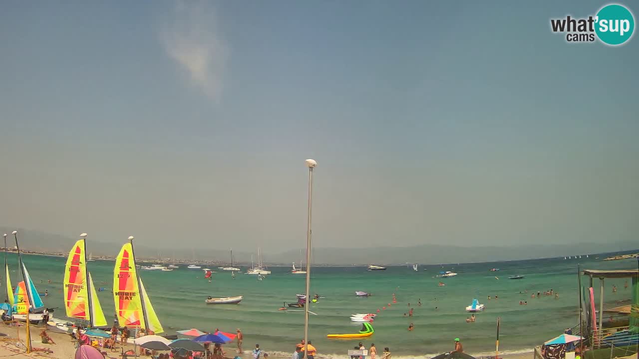 Webcam Cagliari Windsurf Club – Live from Poetto Beach