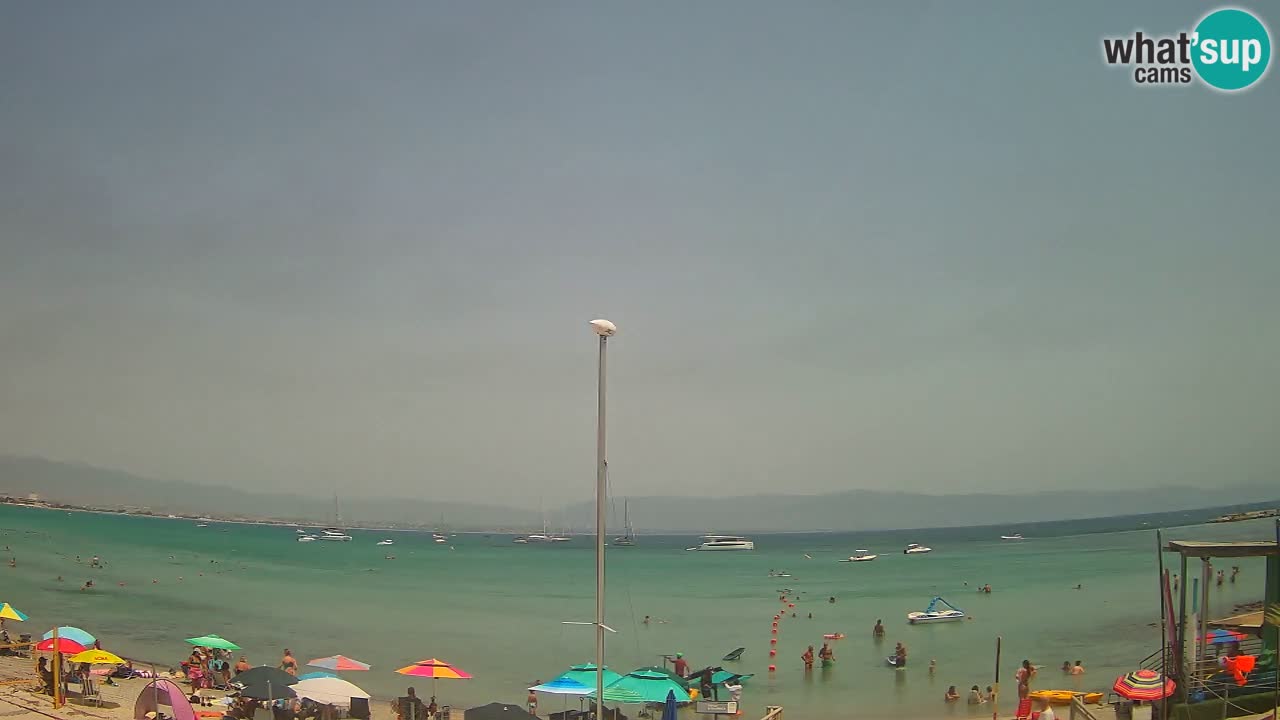 Webcam Cagliari Windsurf Club – Plage du Poetto en direct