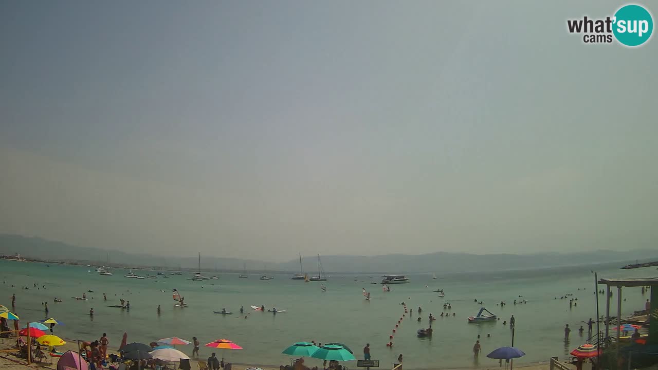 Webcam Cagliari Windsurf Club – Spiaggia del Poetto in diretta