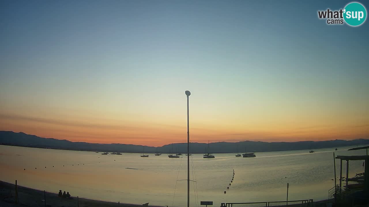 Webcam Cagliari Windsurf Club – Plage du Poetto en direct