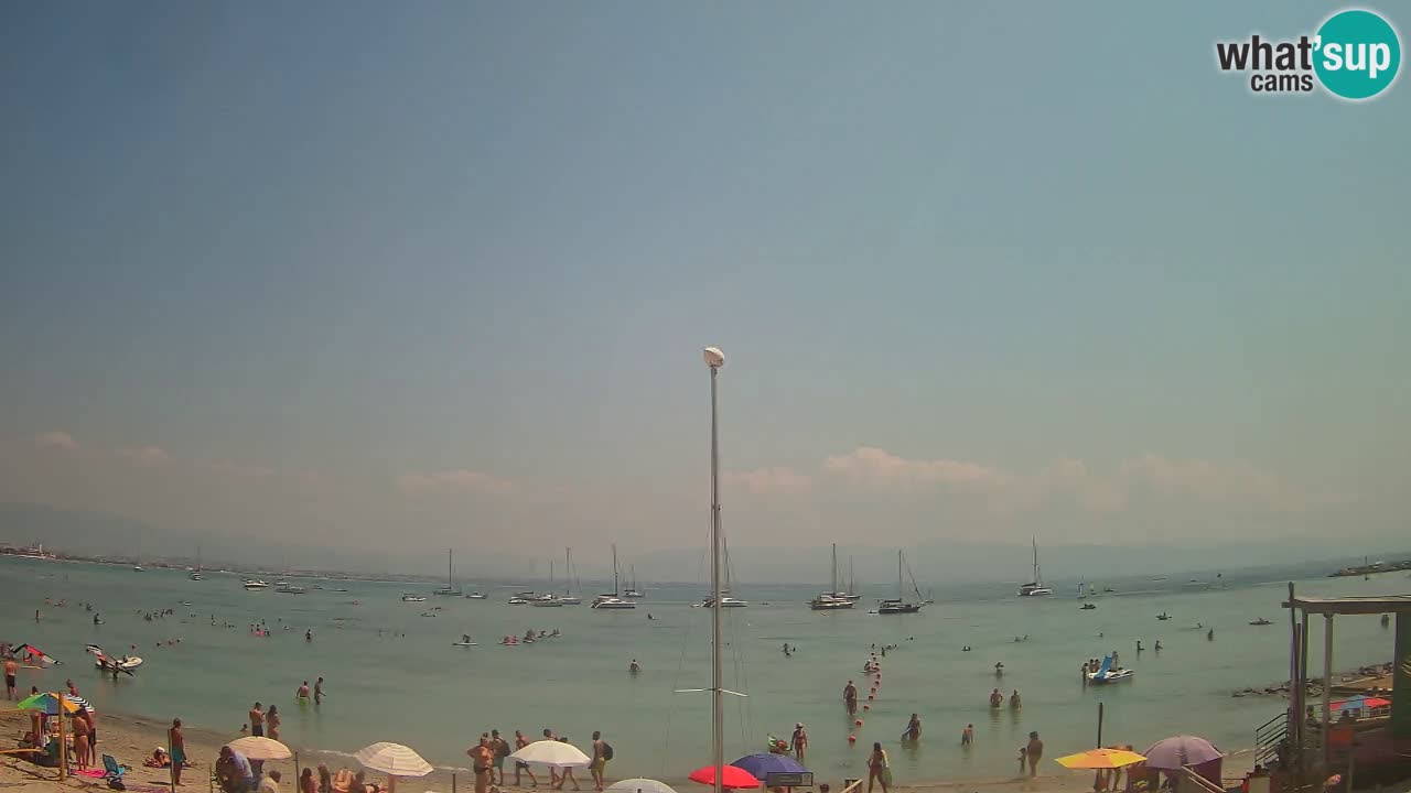 Webcam Cagliari Windsurf Club – Plage du Poetto en direct