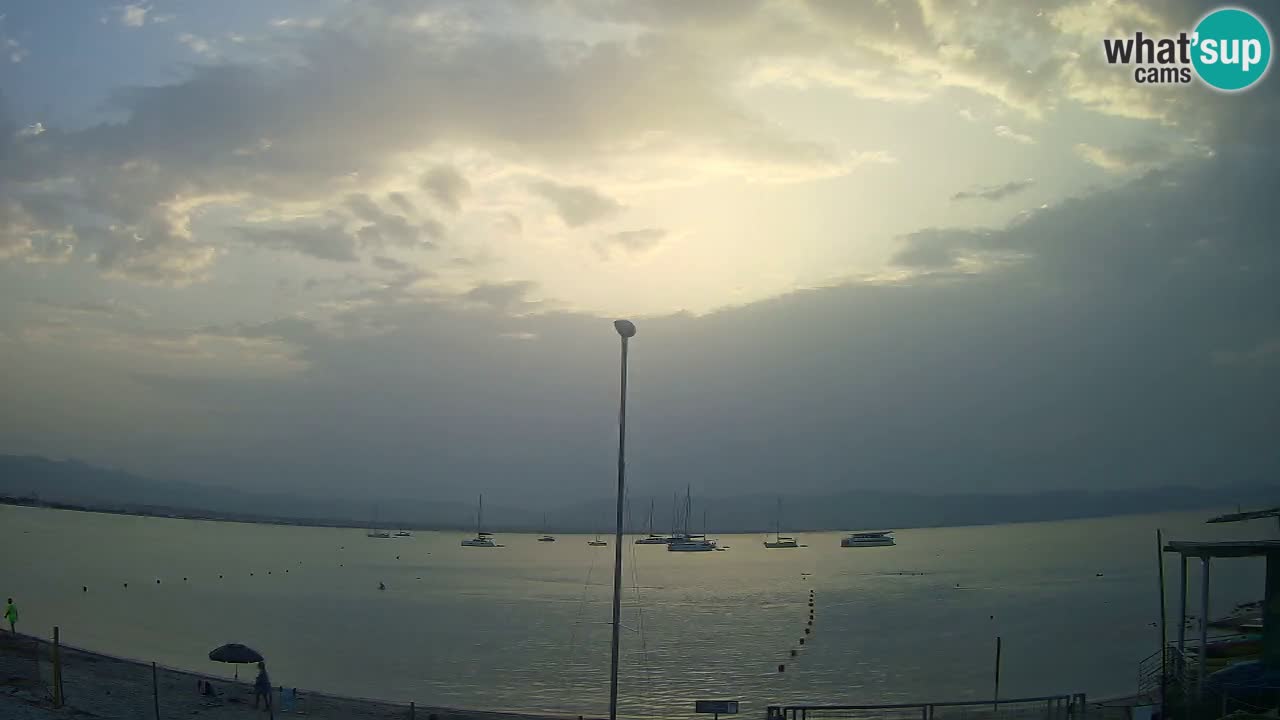Webcam Cagliari Windsurf Club – Liveblick vom Poetto Strand