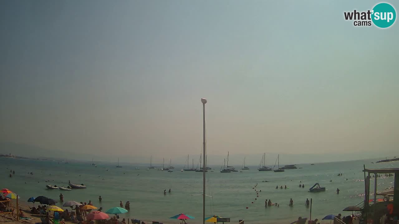 Webcam Cagliari Windsurf Club – Plage du Poetto en direct
