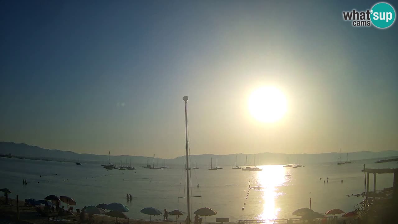 Webcam Cagliari Windsurf Club – Liveblick vom Poetto Strand