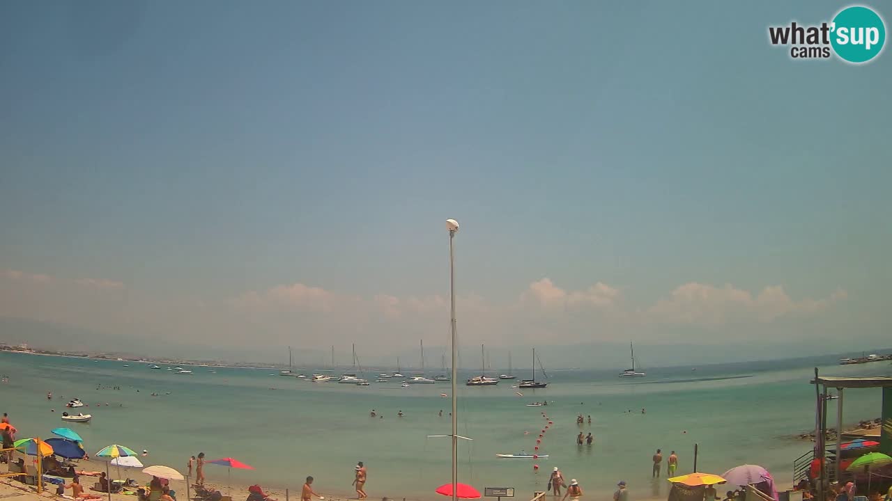 Web kamera Cagliari Windsurf Club – Poetto plaža uživo