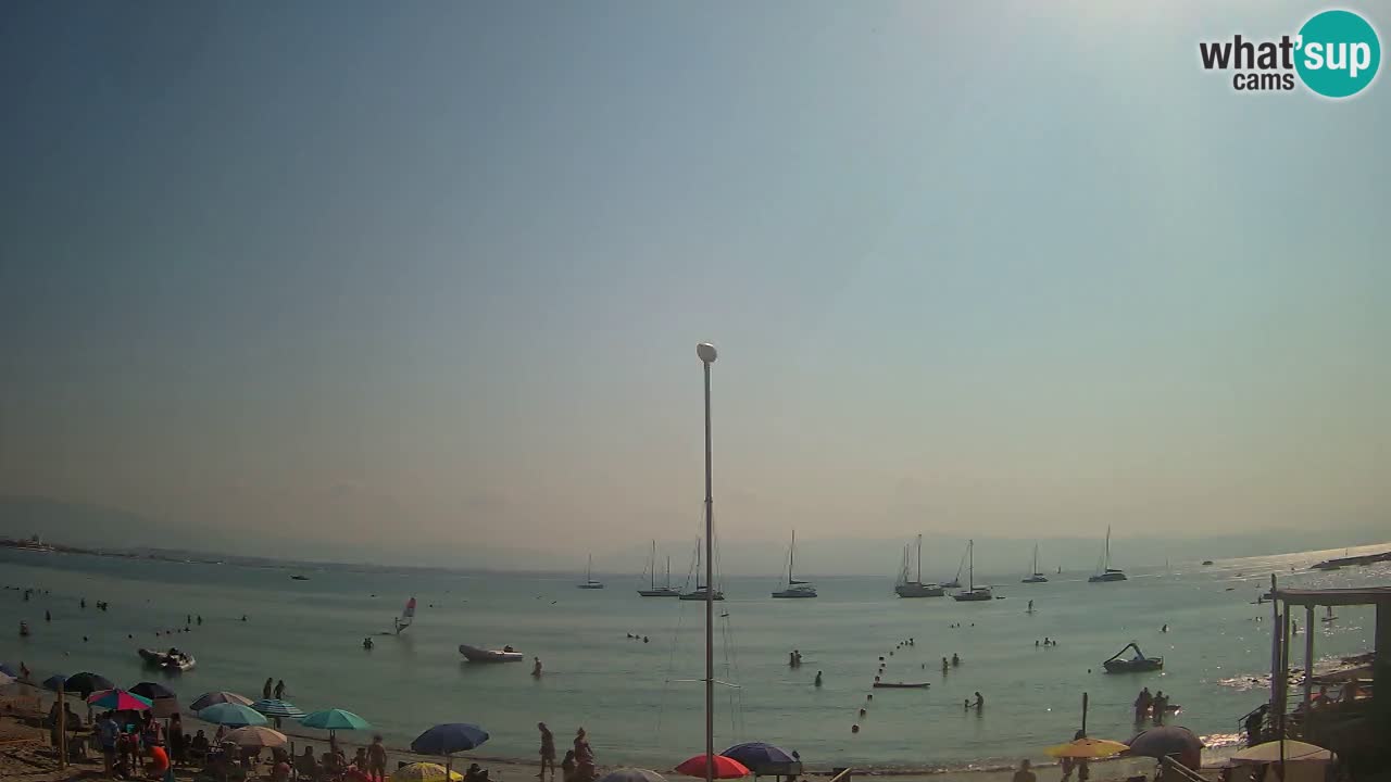 Webcam Cagliari Windsurf Club – Liveblick vom Poetto Strand