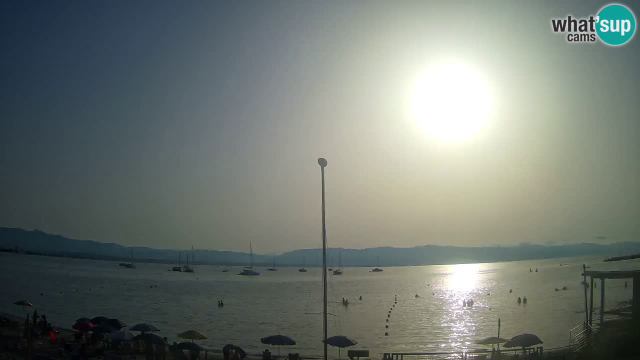 Webcam Cagliari Windsurf Club – Spiaggia del Poetto in diretta