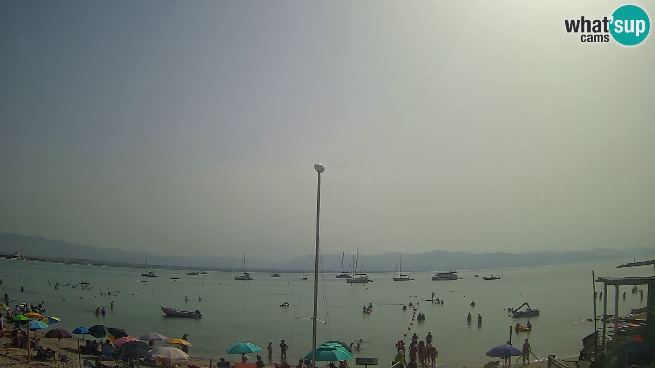Webcam Cagliari Windsurf Club – Spiaggia del Poetto in diretta