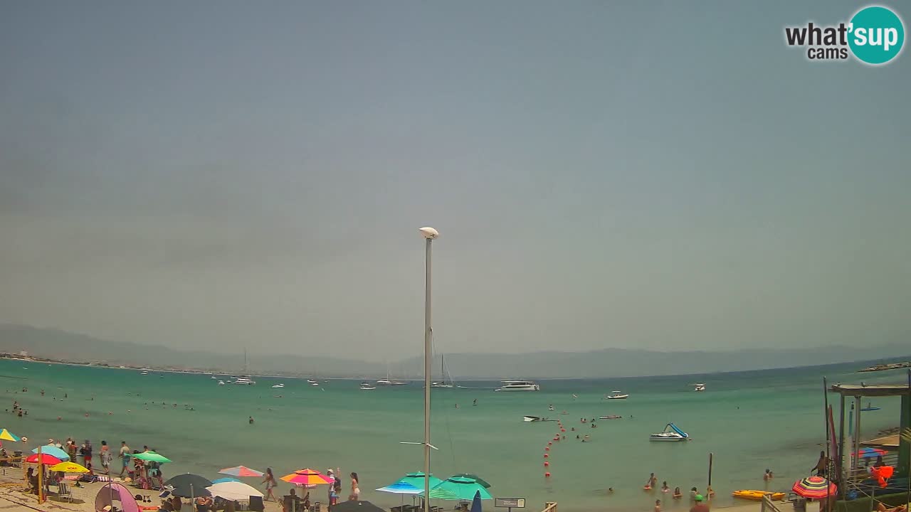 Webcam Cagliari Windsurf Club – Liveblick vom Poetto Strand