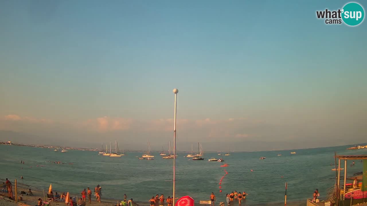Webcam Cagliari Windsurf Club – Liveblick vom Poetto Strand
