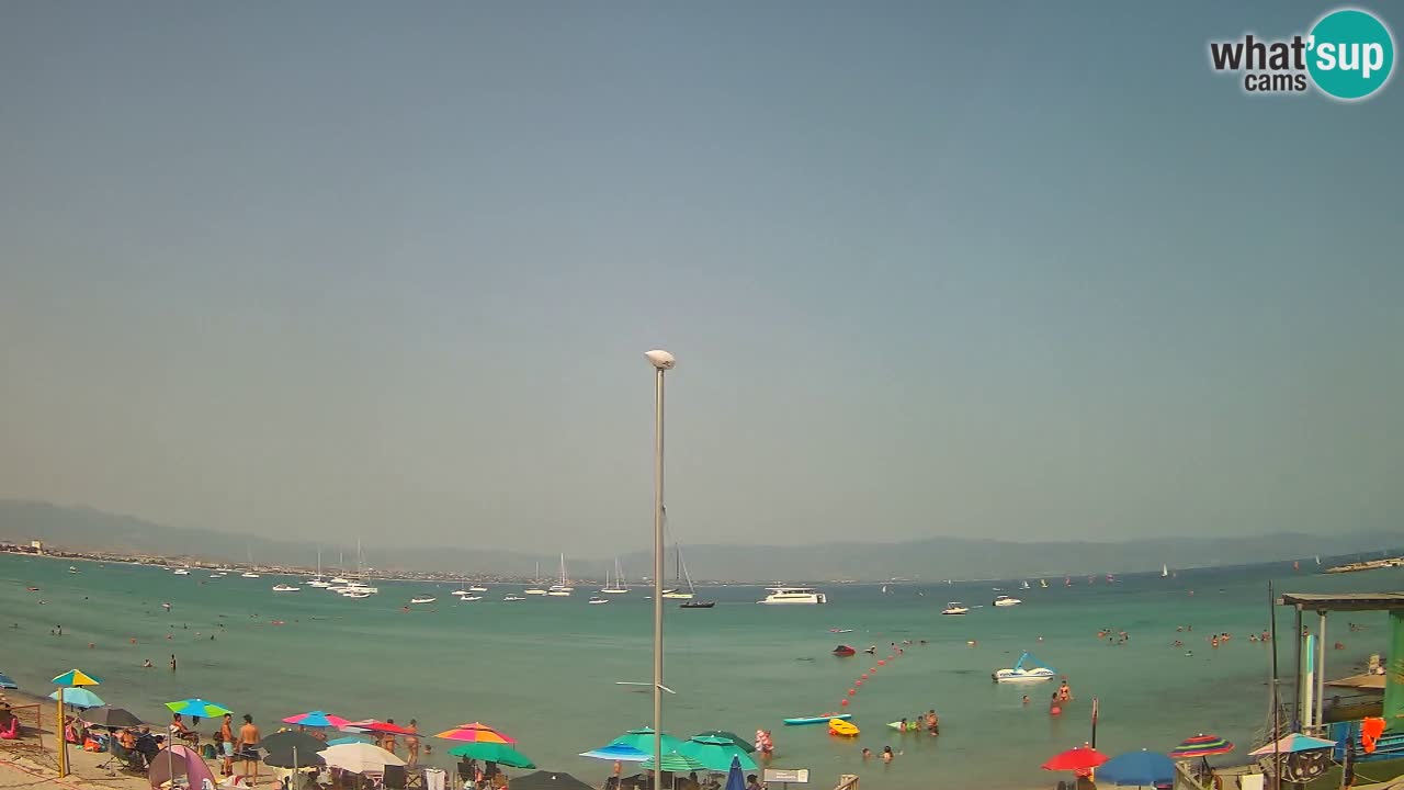 Webcam Cagliari Windsurf Club – Spiaggia del Poetto in diretta
