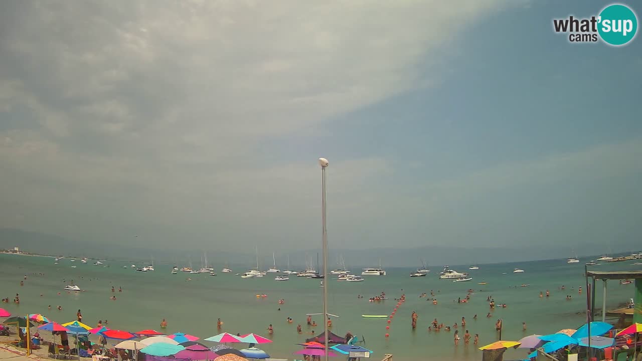 Webcam Cagliari Windsurf Club – Spiaggia del Poetto in diretta