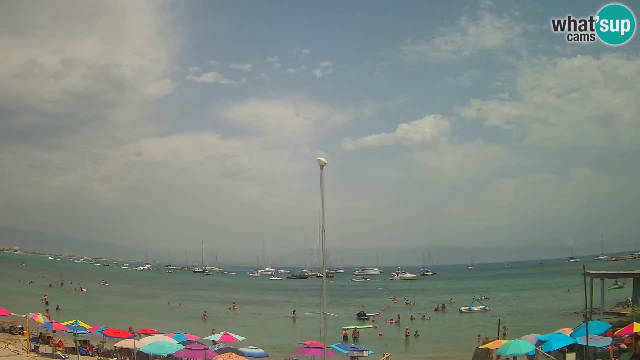 Webcam Cagliari Windsurf Club – Spiaggia del Poetto in diretta