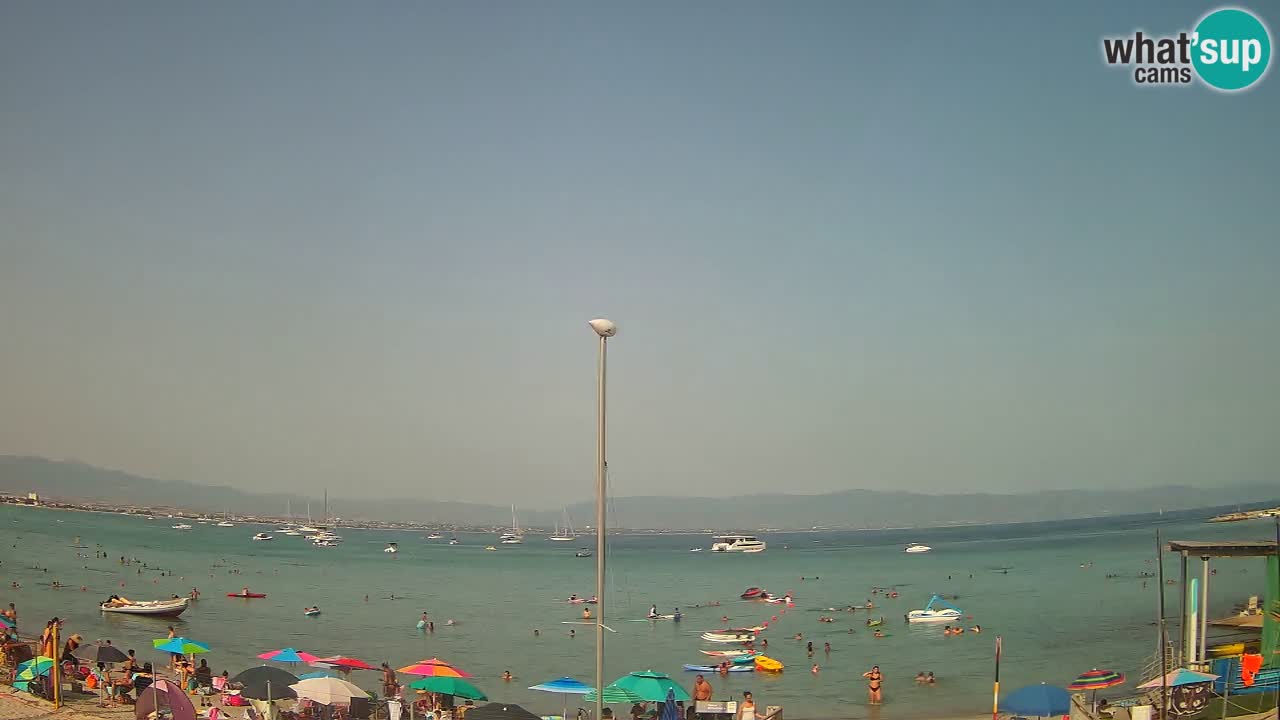 Webcam Cagliari Windsurf Club – Liveblick vom Poetto Strand