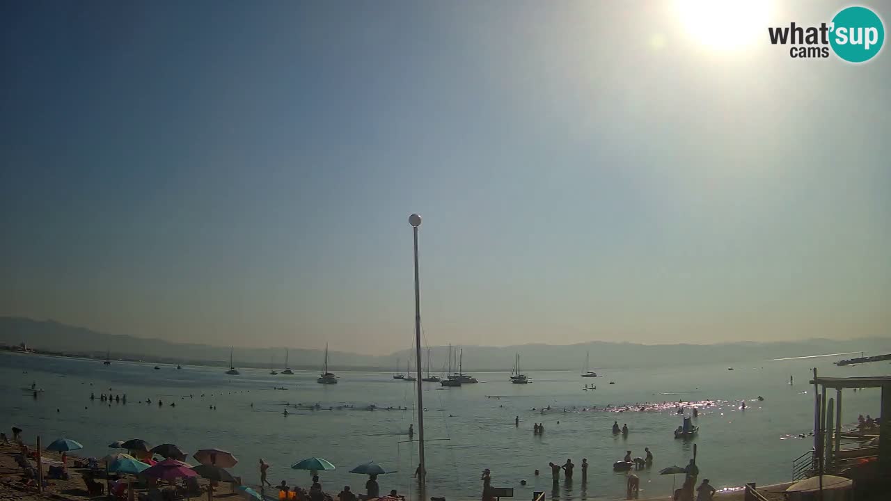 Webcam Cagliari Windsurf Club – Spiaggia del Poetto in diretta