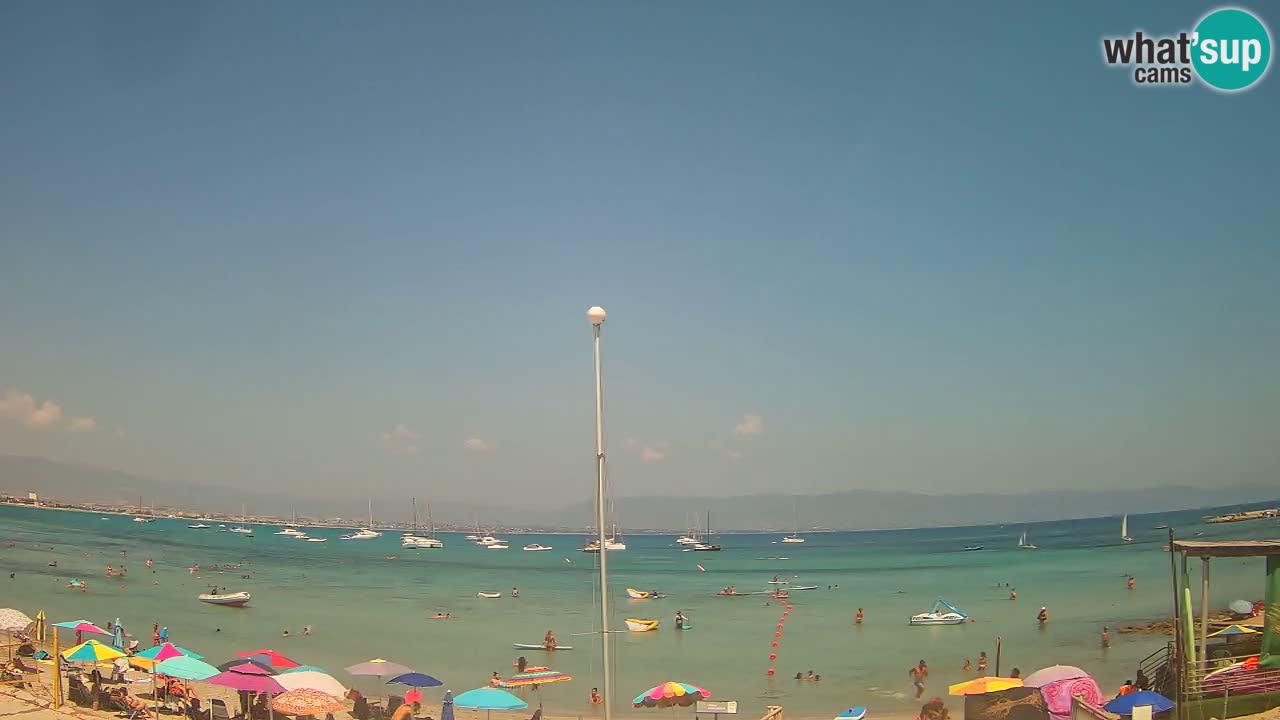 Webcam Cagliari Windsurf Club – Liveblick vom Poetto Strand