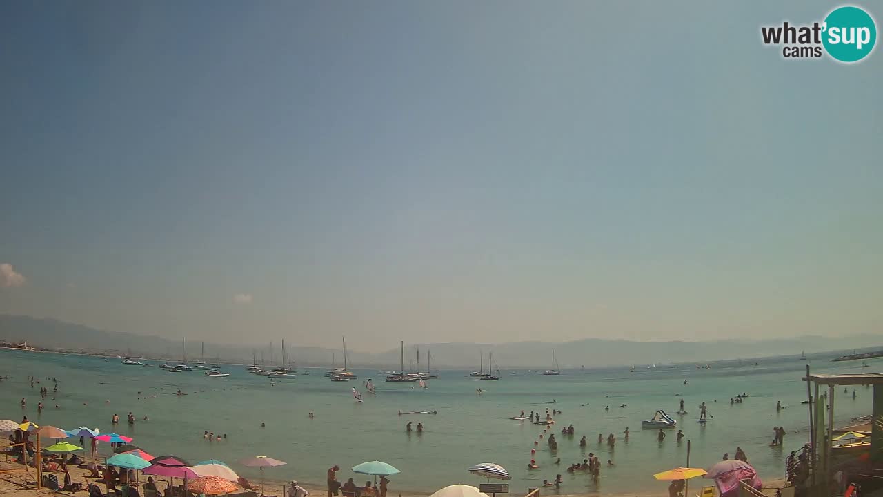 Webcam Cagliari Windsurf Club – Plage du Poetto en direct