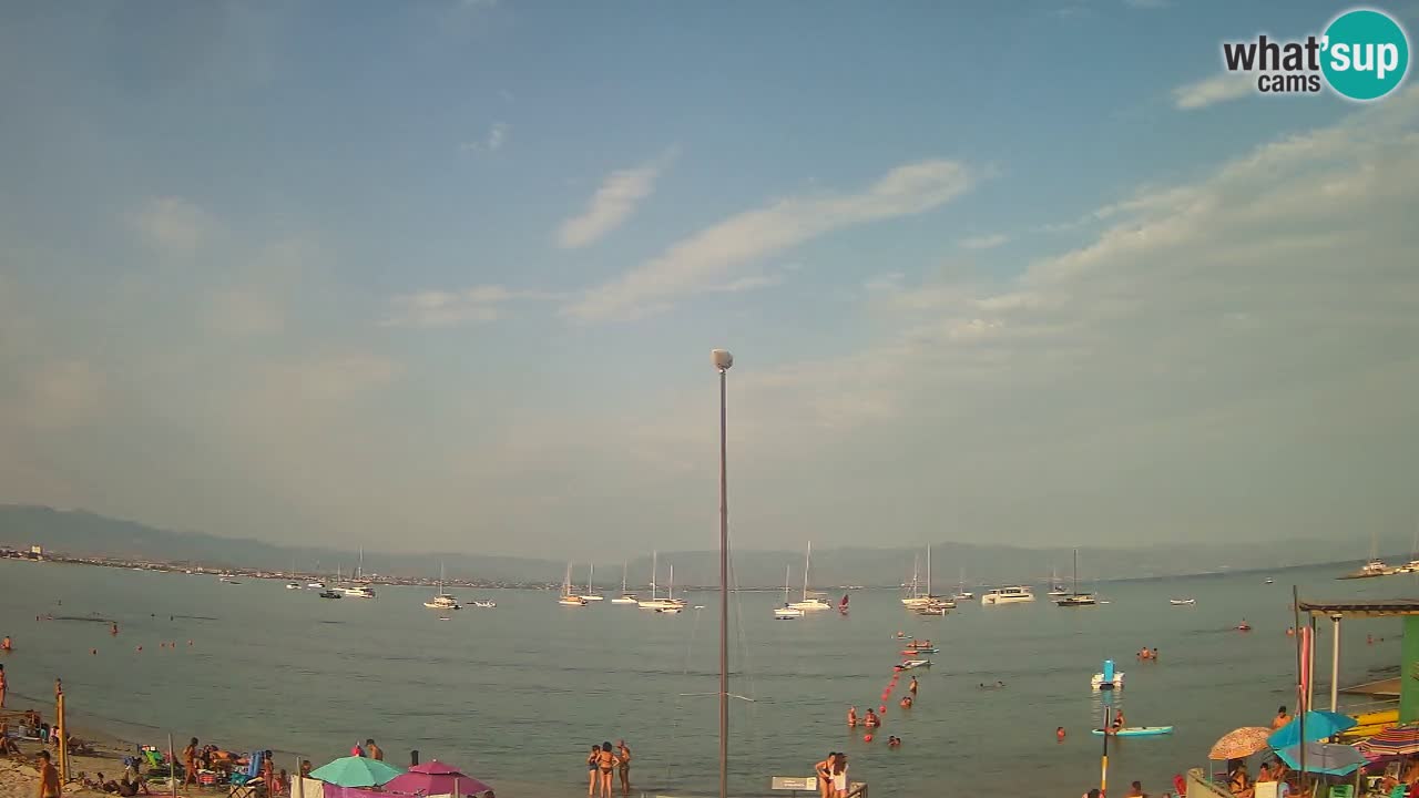 Webcam Cagliari Windsurf Club – Plage du Poetto en direct