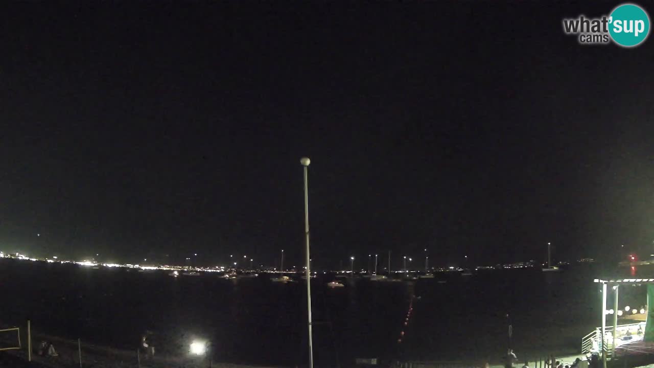 Webcam Cagliari Windsurf Club – Plage du Poetto en direct