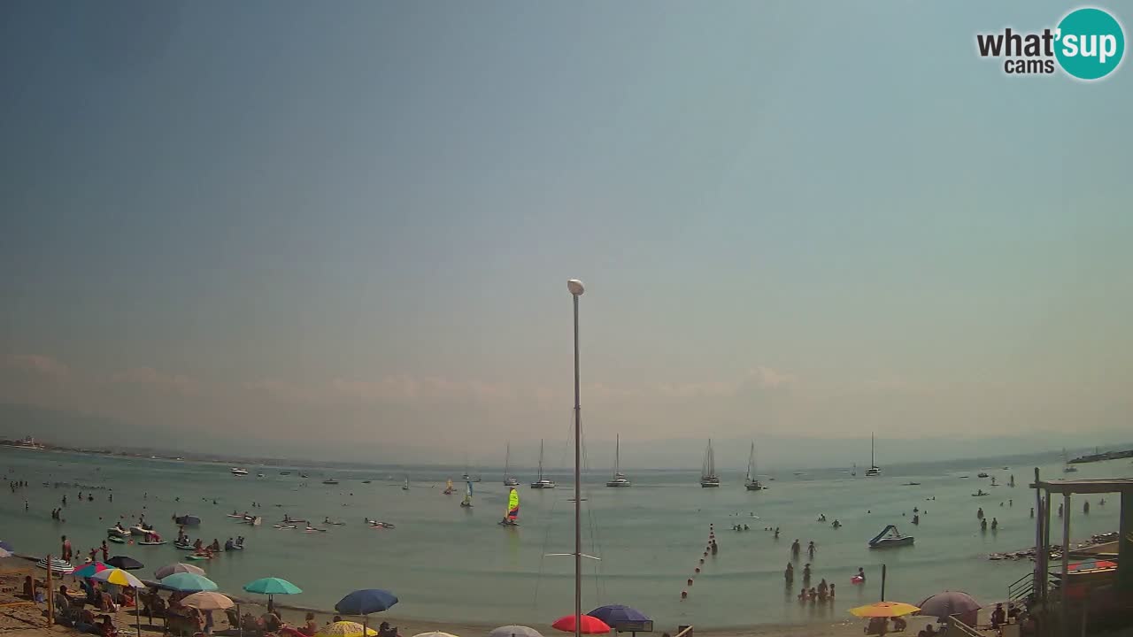 Webcam Cagliari Windsurf Club – Spiaggia del Poetto in diretta