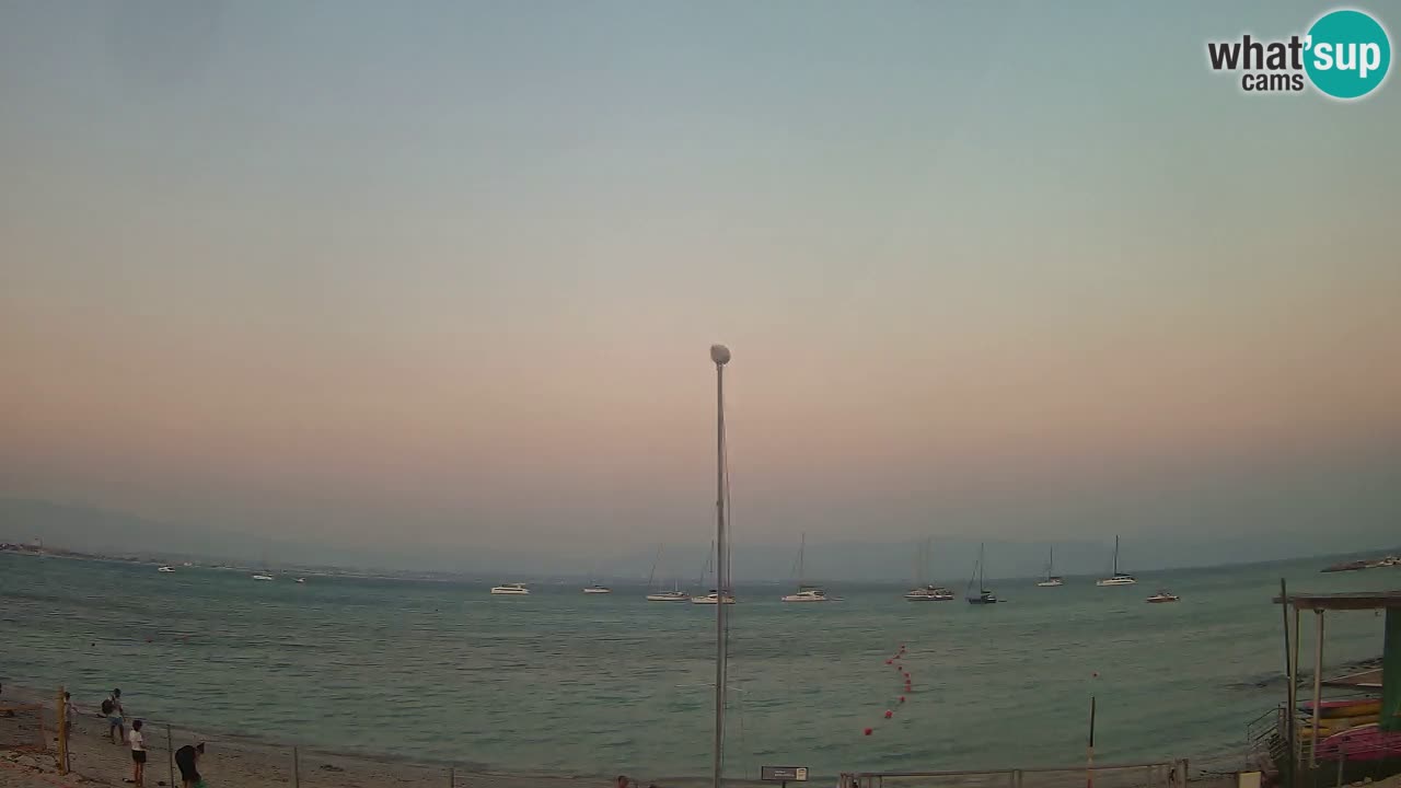 Webcam Cagliari Windsurf Club – Plage du Poetto en direct