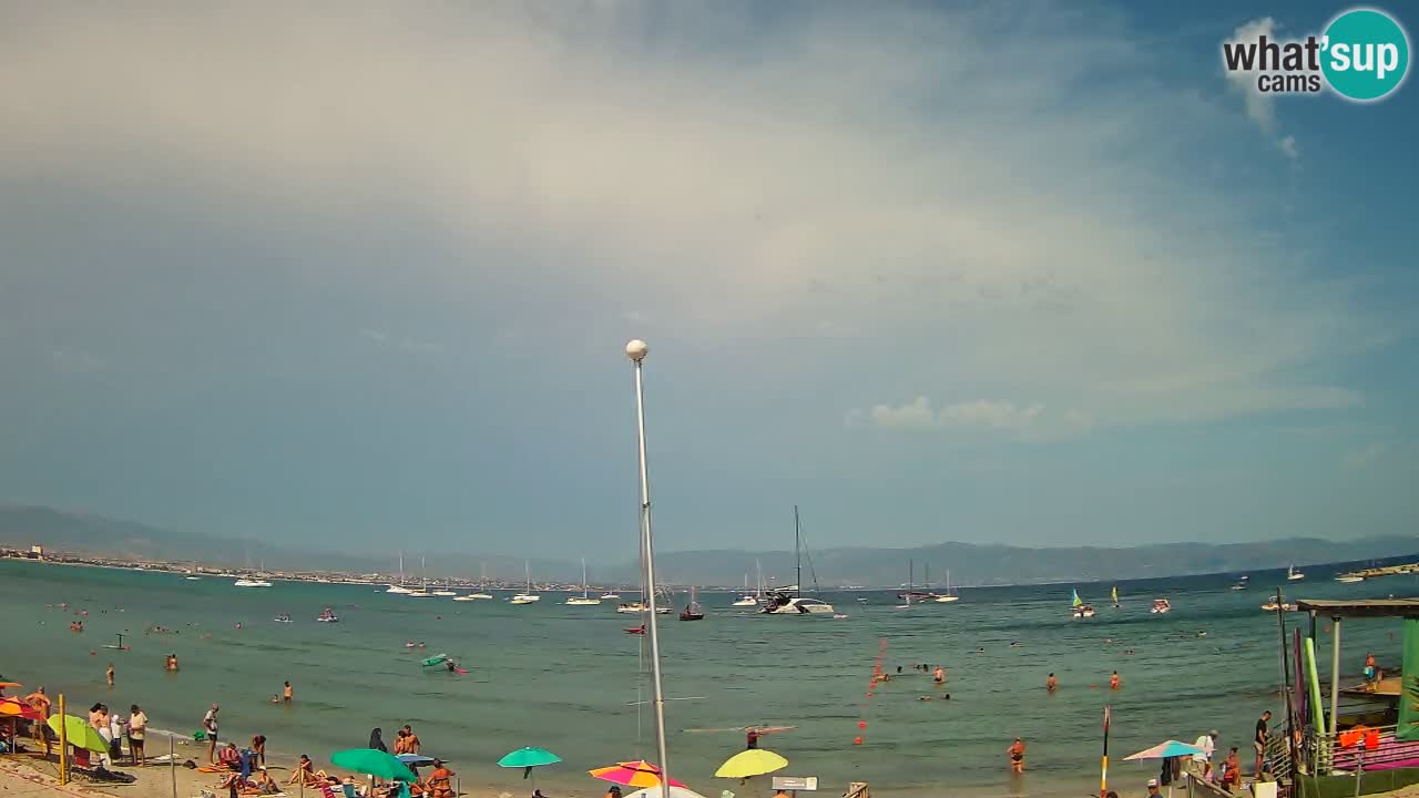 Webcam Cagliari Windsurf Club – Plage du Poetto en direct