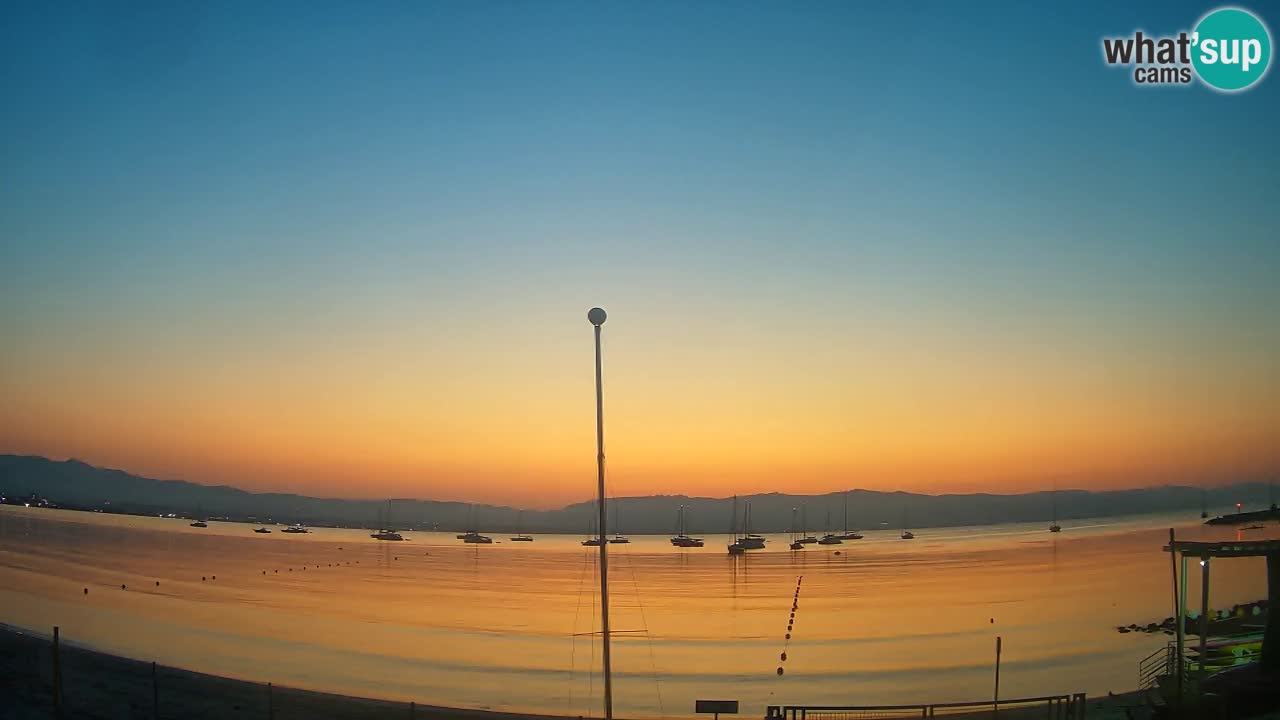 Webcam Cagliari Windsurf Club – Plage du Poetto en direct