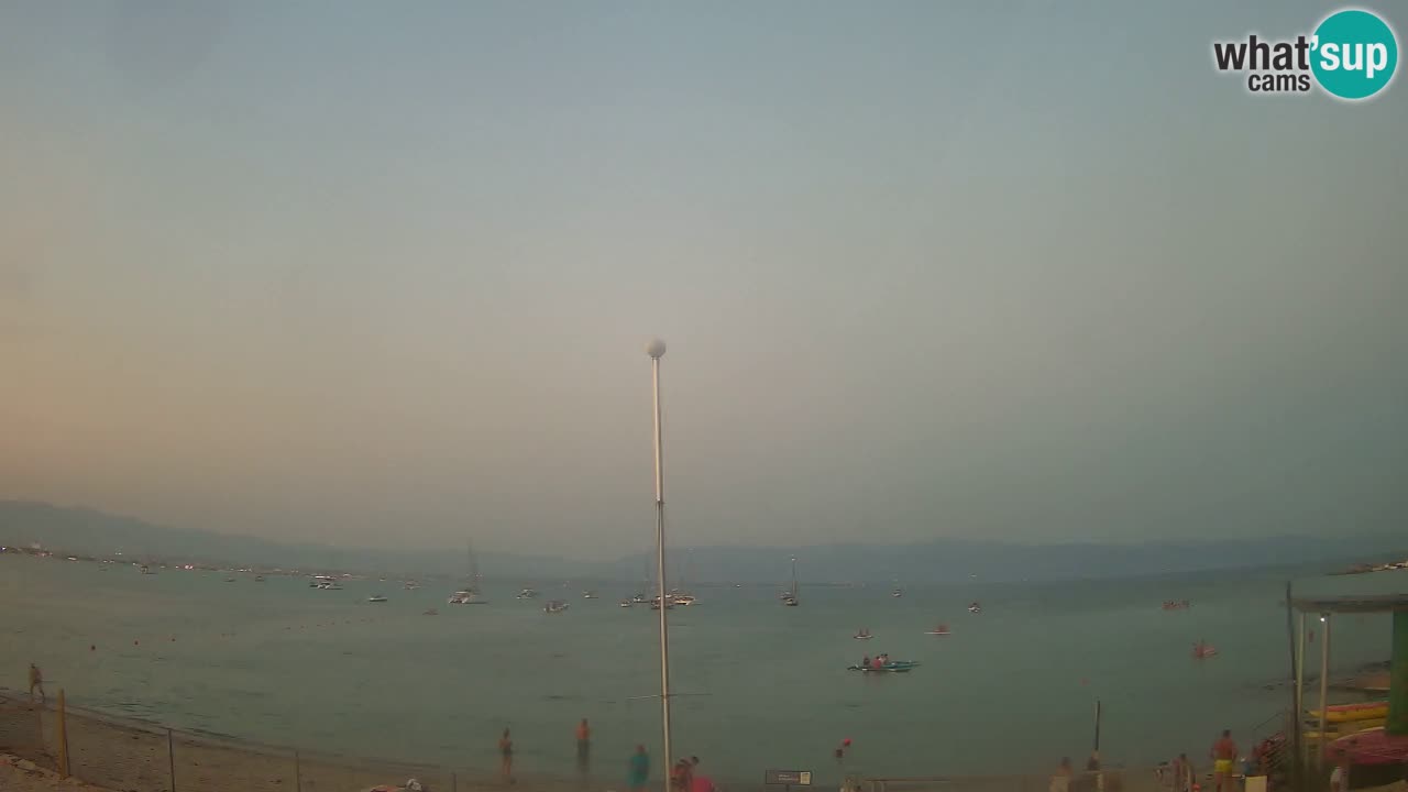 Web kamera Cagliari Windsurf Club – Poetto plaža uživo