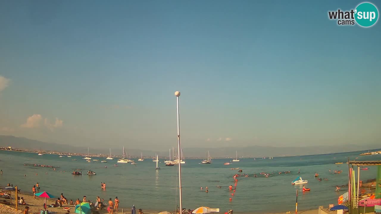 Web kamera Cagliari Windsurf Club – Poetto plaža uživo