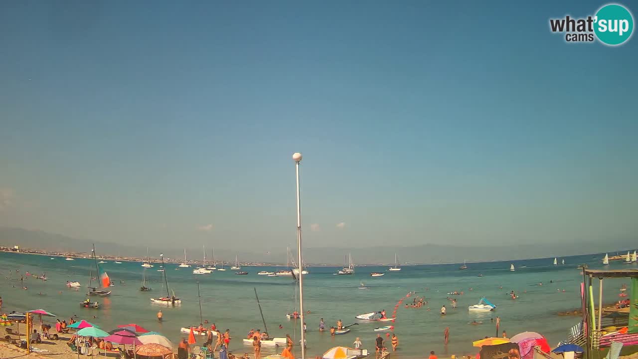 Webcam Cagliari Windsurf Club – Spiaggia del Poetto in diretta