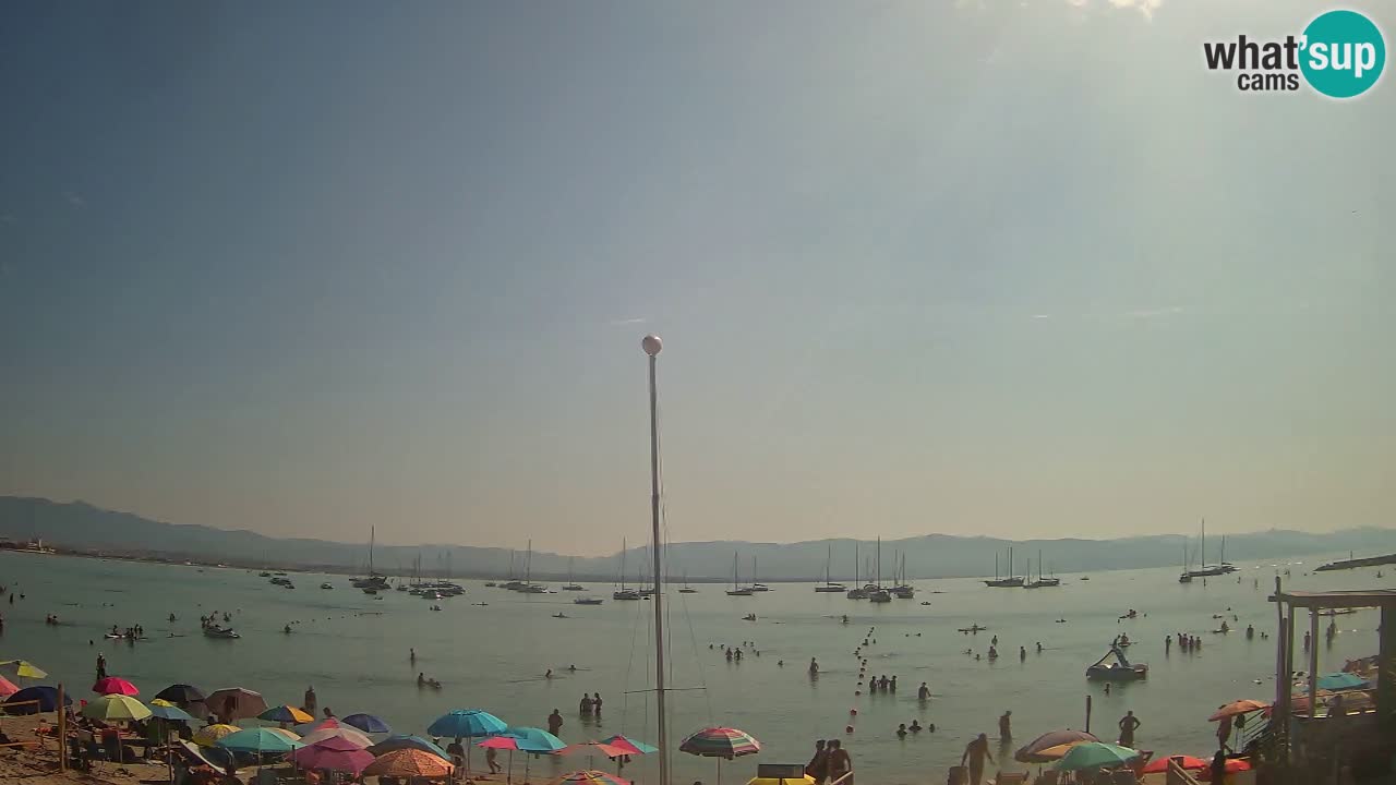 Webcam Cagliari Windsurf Club – Spiaggia del Poetto in diretta