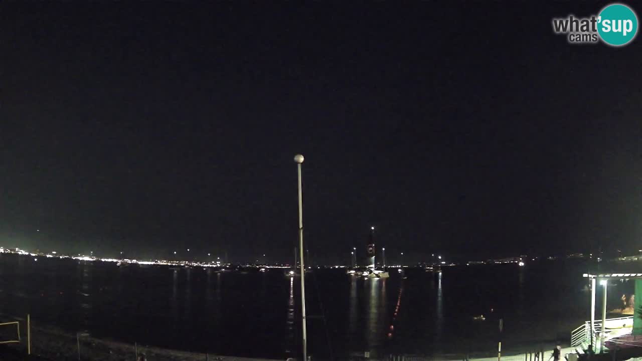 Webcam Cagliari Windsurf Club – Plage du Poetto en direct