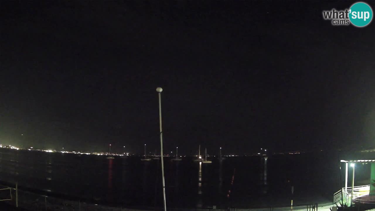 Web kamera Cagliari Windsurf Club – Poetto plaža uživo